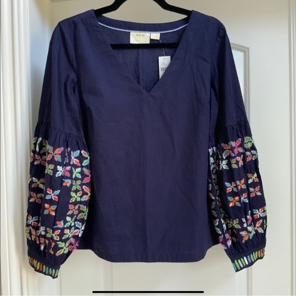 Maeve Sonja Embroidered Blouse - Picture 3 of 6